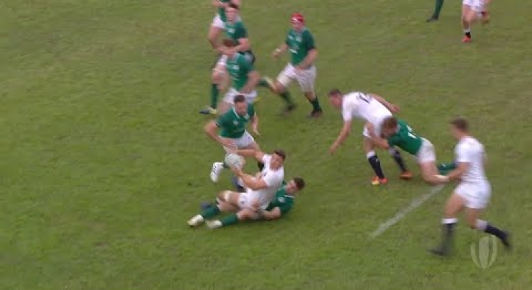 Top class hands leads to England try