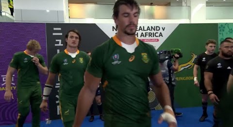 South Africa and New Zealand walk out at RWC 2019