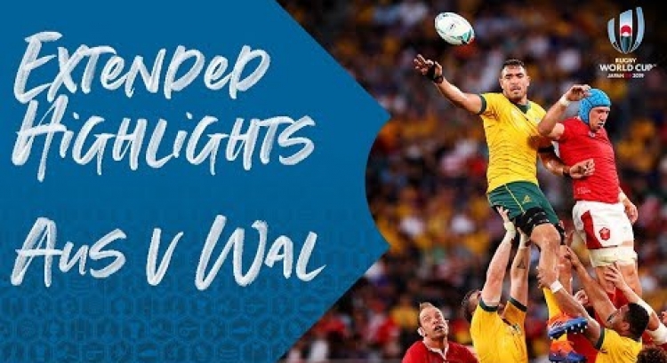 Extended Highlights: Australia v Wales - Rugby World Cup 2019