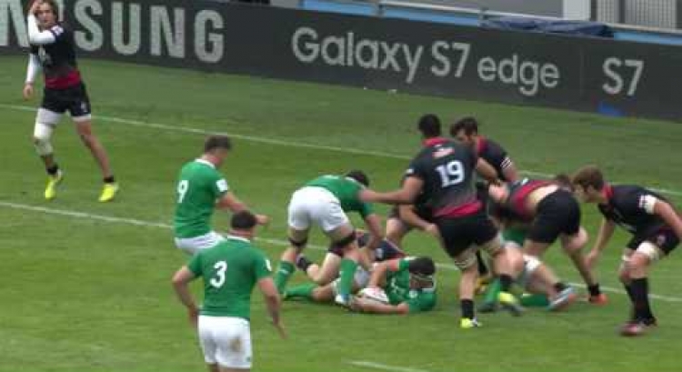 Ireland U20s beat Georgia to progress to semis - U20 Highlights