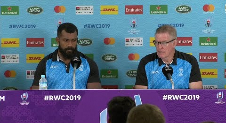 Fiji post match press conference | Georgia v Fiji