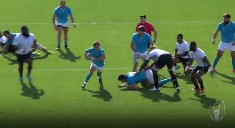 Uruguay win round one of RWC Epic Moments!