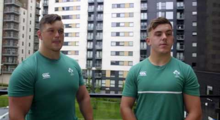 Ireland U20 front rows take on the 20:20 challenge
