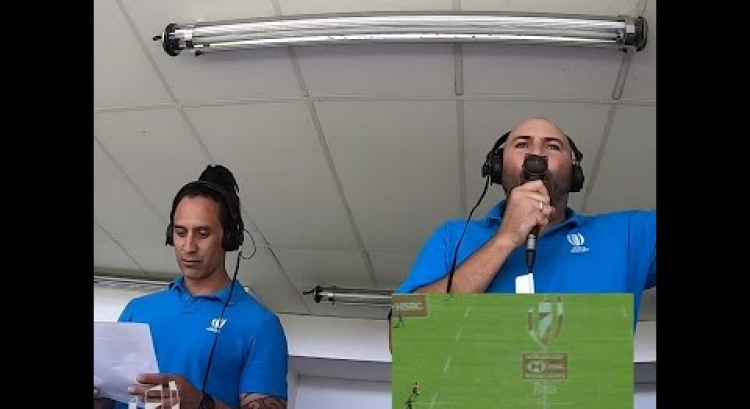 Awesome comms on the crucial Cup semi-final in Paris