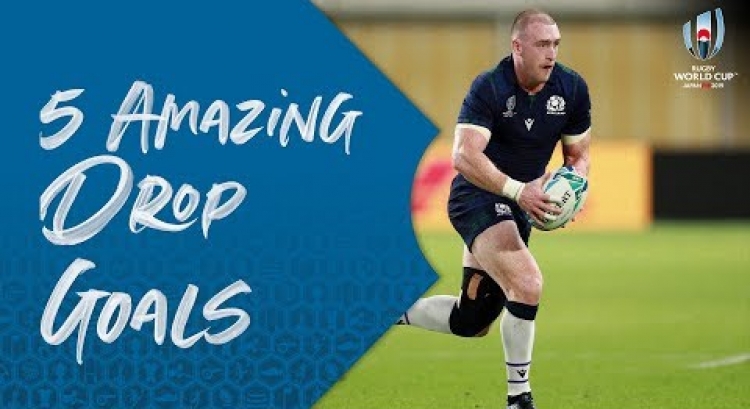 Five amazing Rugby World Cup drop goals