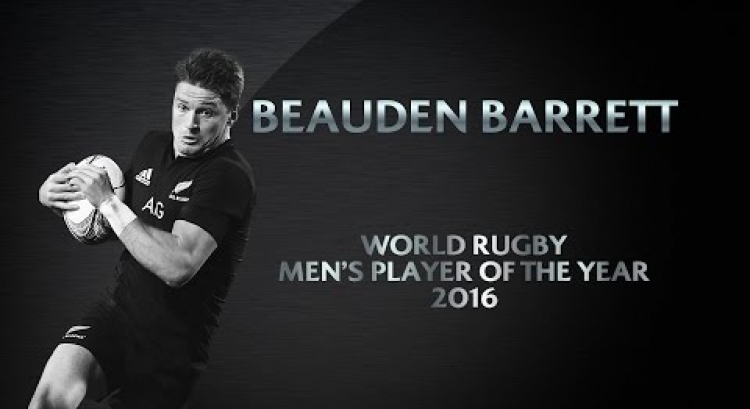 Beauden Barrett wins Men's Player of the Year | World Rugby Awards 2016