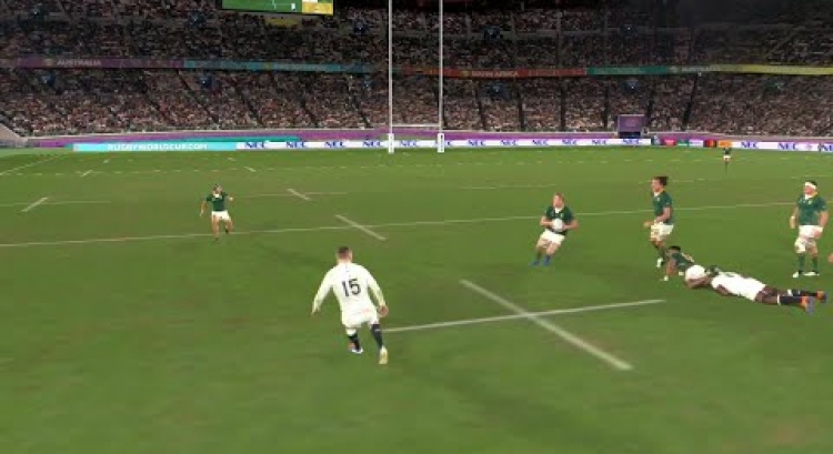 Canon's incredible tech shows Cheslin Kolbe try