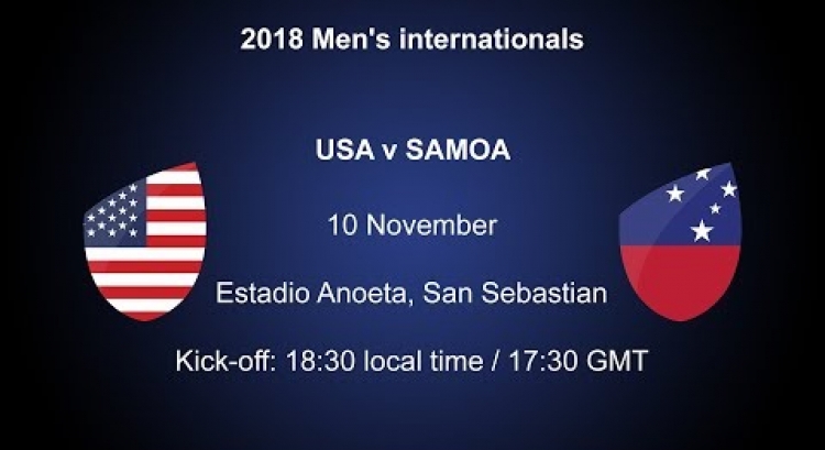 Follow USA v Samoa  LIVE!