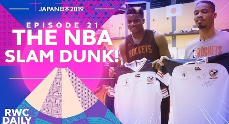 The NBA Slam Dunk RWC 2019! | RWC Daily | Ep21