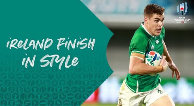 All angles of Ringrose' try v Russa at Rugby World Cup 2019