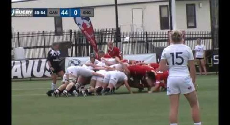 Highlights from Women's Super Series win for Canada vs England