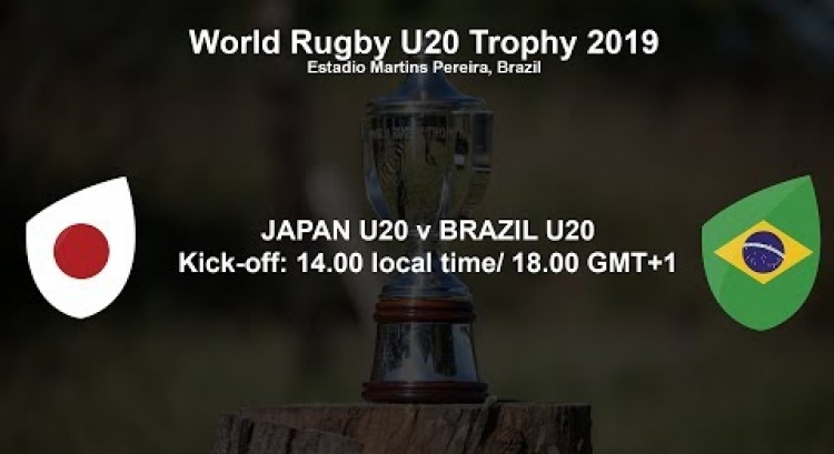 World Rugby U20 Trophy 2019 - Japan U20 v Brazil U20