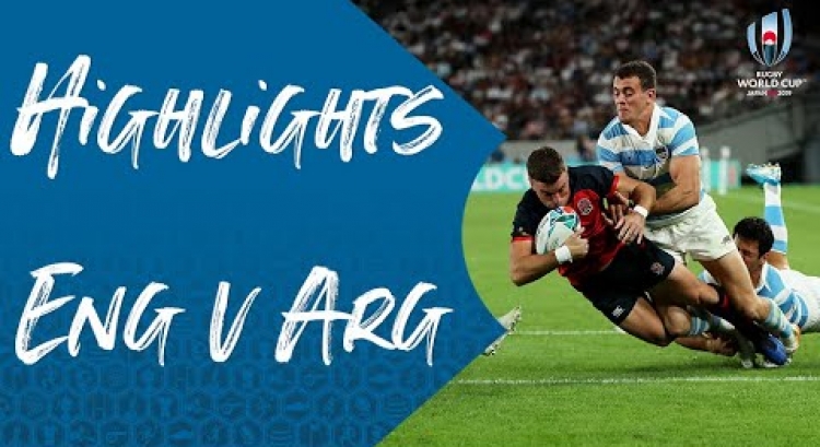 Highlights: England v Argentina - Rugby World Cup 2019