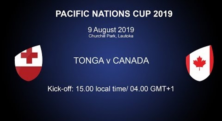Pacific Nations Cup 2019 - Tonga v Canada