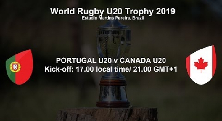 World Rugby U20 Trophy 2019 - Portugal U20 v Canada U20