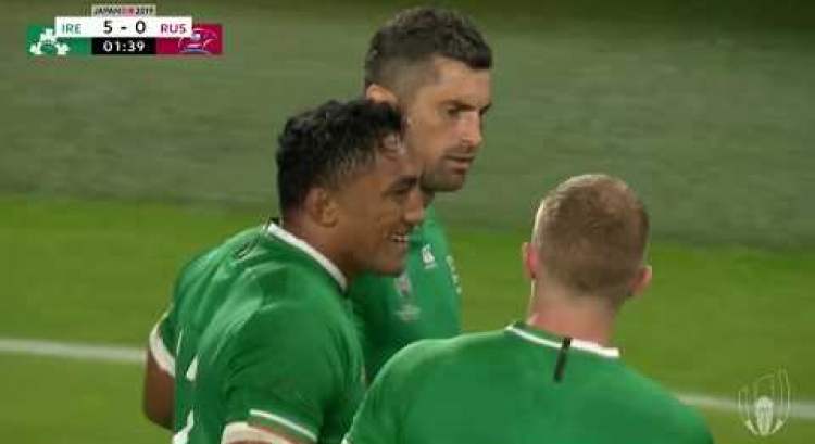 Highlights: Ireland v Russia - Rugby World Cup 2019