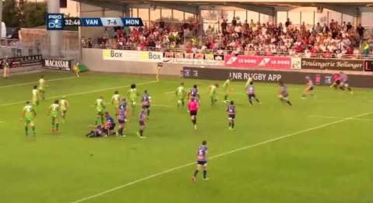 Trainor scores first try with Vannes in Pro D2 debut
