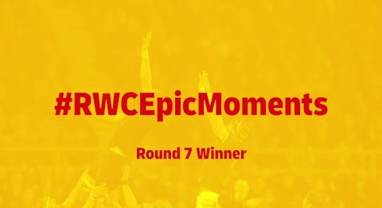 South Africa's RWC Final try wins Round 7 of RWC Epic Moments
