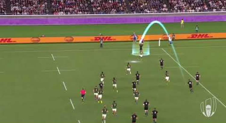 George Bridge's amazing try against South Africa - Rugby World Cup 2019