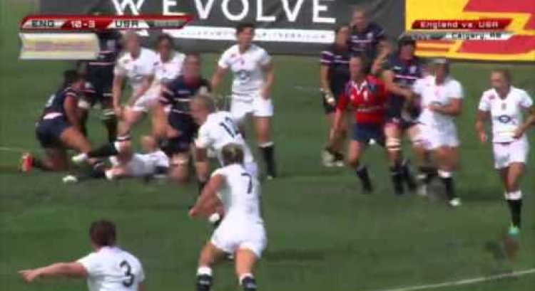 England defeat USA 39-13 to open Women's Rugby Super Series