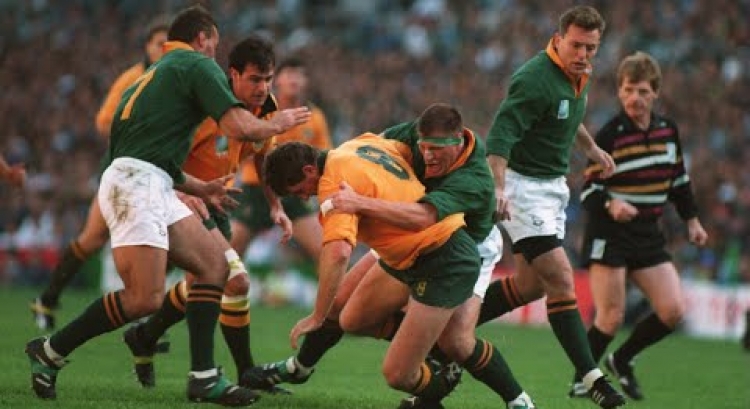 Rugby World Cup 1995: Pool A - Australia v South Africa
