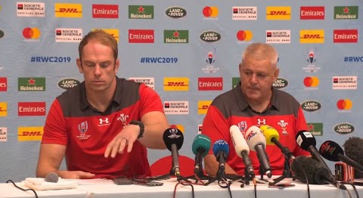 Pre-match press conference with Alun Wyn Jones and Warren Gatland - Wales v France