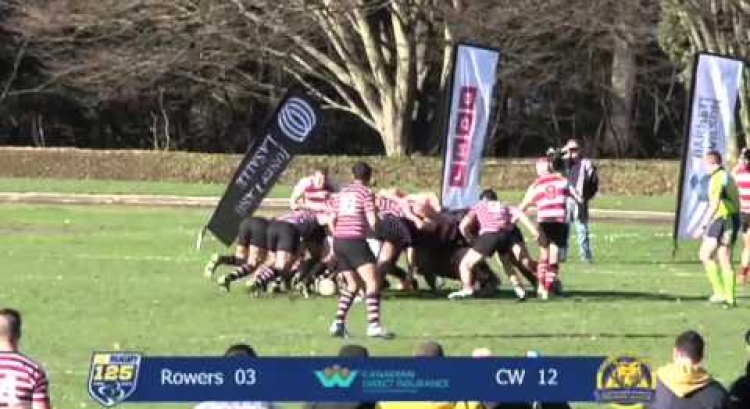 Rugby highlights: Rowers v CW, CDI Premier Division Feb 21, 2015