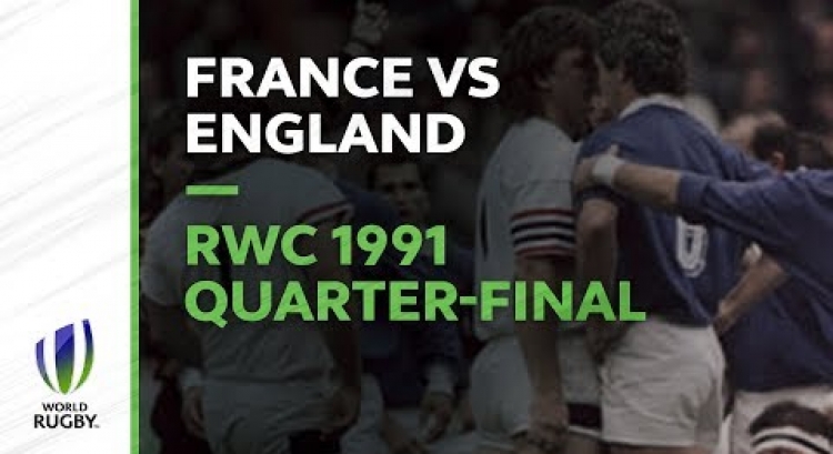 Le Crunch Classic - RWC 1991 Quarter-final France v England