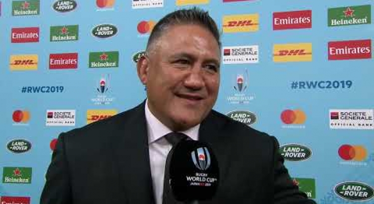 Jamie Joseph discusses Japan's loss to South Africa