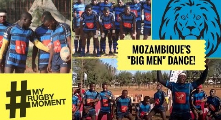 Mozambique's "Big Men" Dance! | #MyRugbyMoment