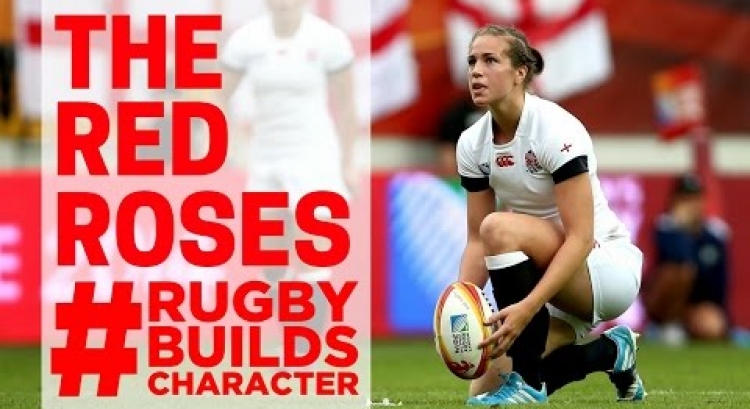 England's Red Roses Inspire Young Women into Rugby | #RugbyBuildsCharacter