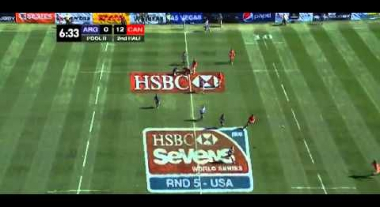Canada defeat Argentina to go to the Cup round at USA 7s 2015