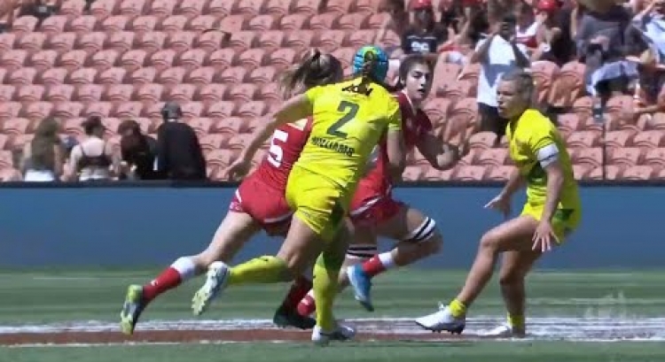 Farella becomes 2nd women's player to score 150 tries