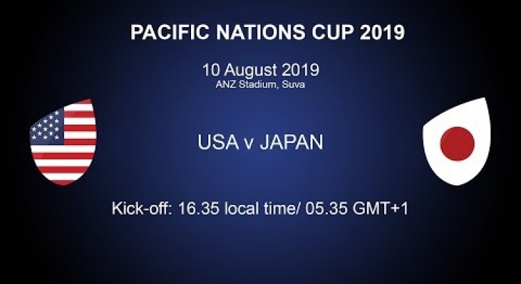 Pacific Nations Cup 2019 - USA v Japan