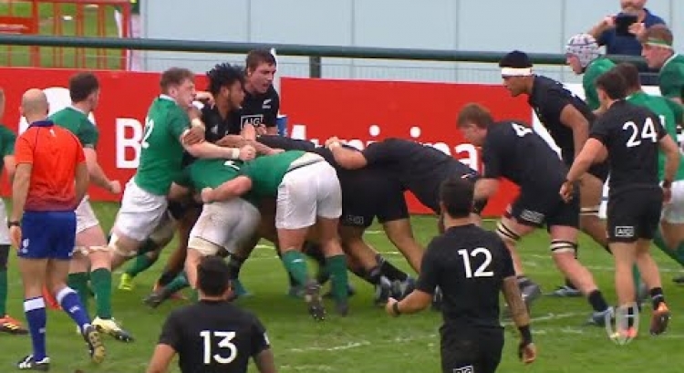 U20s highlights: New Zealand beat Ireland