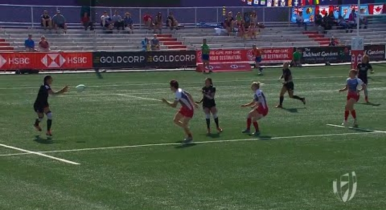 Seven of the best tries from the Canada Sevens