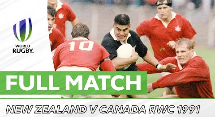 Rugby World Cup 1991 - New Zealand v Canada