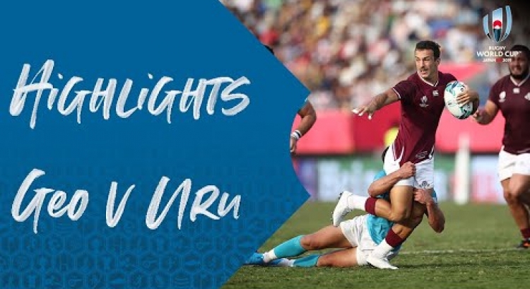 HIGHLIGHTS: Georgia v Uruguay - Rugby World Cup 2019
