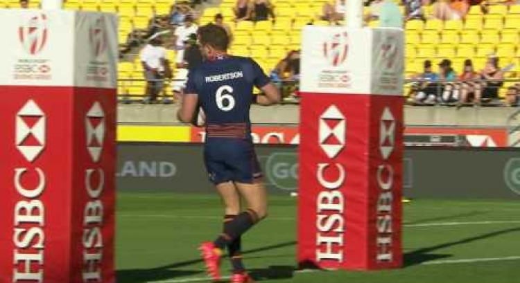 50th tournament and epic try for Mark Robertson!