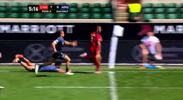 Rugby Canada Sevens - Day 1 Highlights - London 7s