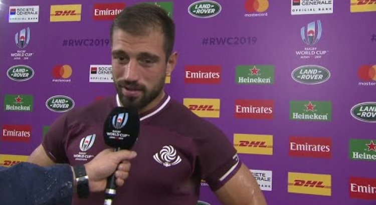 Georgian captains heart wrenching post match interview