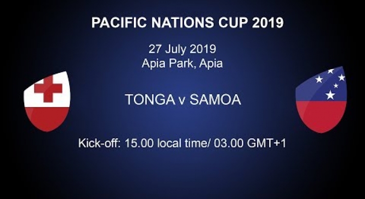 Pacific Nations Cup 2019 - Tonga v Samoa