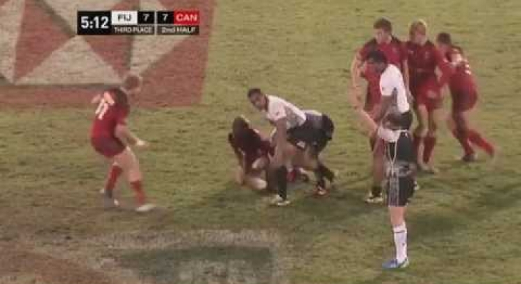 Rugby Canada Men's Sevens - Canada vs Fiji - 3rd Place Match - Tokyo