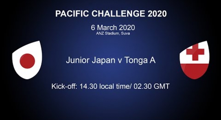 Pacific Challenge 2020 - Junior Japan v Tonga A