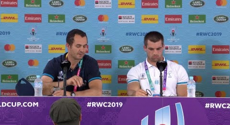 Uruguay post match press conference at Rugby World Cup 2019