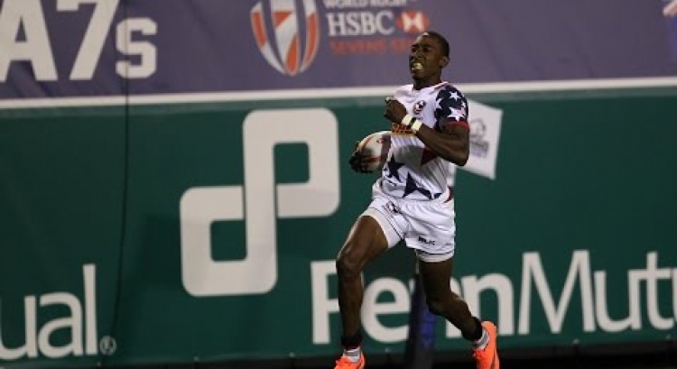 One of the fastest players in rugby! It's Perry Baker!