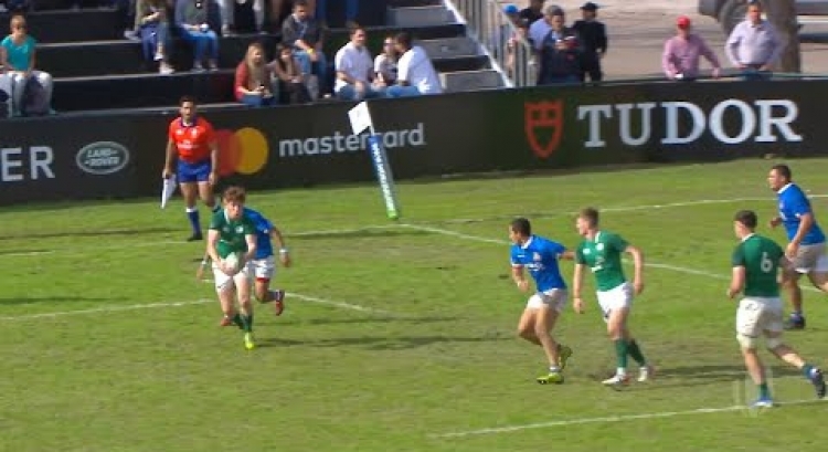 Magic pass from Ben Healy at World Rugby U20s