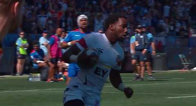 CARLIN ISLES SCORES 200TH TRY! | Impact Moment | Los Angeles Sevens