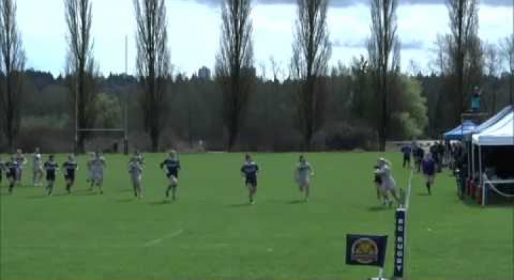 Women's rugby highlights: Burnaby Lake v Seattle - March 28, 2015