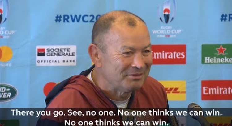 Eddie Jones asks press conference if his side will will against NZ